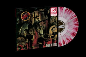 Slayer - Reign In Blood (Clear W/Red Splatter) in der Gruppe UNSERE TIPPS / Freitagsveröffentlichungen / Fredag Den 1:a Mars 2024 bei Bengans Skivbutik AB (5509744)