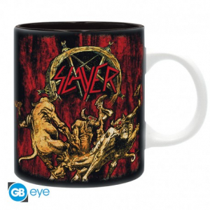 Slayer - Mug - 320 Ml - Hell Awaits in der Gruppe MERCHANDISE / Merch / Hårdrock bei Bengans Skivbutik AB (5510192)