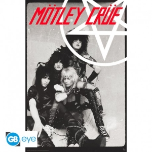 Mötley Crue - Poster Pentangle  91,5 X 61 in der Gruppe MERCHANDISE / Merch / Hårdrock bei Bengans Skivbutik AB (5511418)