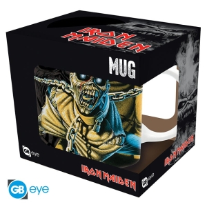 Iron Maiden - Mug Piece Of Mind in der Gruppe MERCHANDISE / Mugs / Hårdrock bei Bengans Skivbutik AB (5511422)