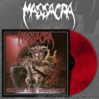 Massacra - Enjoy The Violence (Red Marbled Vin in der Gruppe UNSERE TIPPS / Freitagsveröffentlichungen / Fredag Den 16:e Februari 2024 bei Bengans Skivbutik AB (5512160)