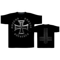 Marduk - T/S Iron Cross (L) in der Gruppe MERCHANDISE / T-shirt / Hårdrock bei Bengans Skivbutik AB (5514073)