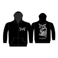 Mayhem - Zip Hood - Pure Fucking Armageddon in der Gruppe MERCHANDISE / Kapuzenpullover / Hårdrock bei Bengans Skivbutik AB (5514114)