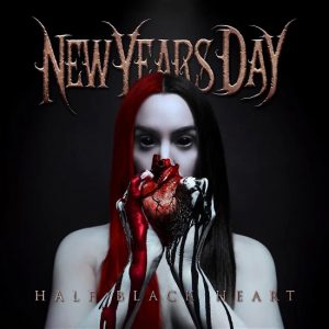 New Years Day - Half Black Heart in der Gruppe UNSERE TIPPS / Freitagsveröffentlichungen / Fredag Den 1:a Mars 2024 bei Bengans Skivbutik AB (5514494)