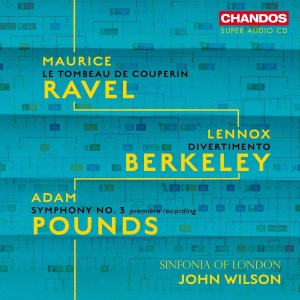 Lennox Berkeley Adam Pounds Mauri - Ravel, Berkeley & Pounds: Orchestra in der Gruppe MUSIK / SACD / Klassiskt bei Bengans Skivbutik AB (5515693)