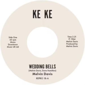 Melvin Davis - Wedding Bells / It's No News in der Gruppe VINYL bei Bengans Skivbutik AB (5516907)