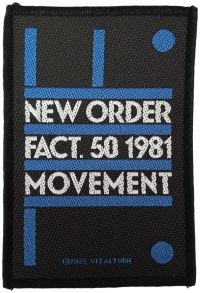 New Order - Patch Fact 50 (10,1 X 8,5 Cm) in der Gruppe UNSERE TIPPS / Freitagsveröffentlichungen / Fredag Den 16:e Februari 2024 bei Bengans Skivbutik AB (5517867)