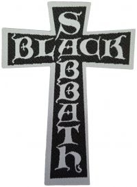 Black Sabbath - Patch Cross Logo Cut Out (10 X 7,3 in der Gruppe UNSERE TIPPS / Freitagsveröffentlichungen / Fredag Den 16:e Februari 2024 bei Bengans Skivbutik AB (5517870)