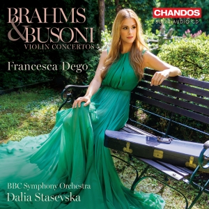 Francesca Dego Bbc Symphony Orches - Brahms & Busoni: Violin Concertos in der Gruppe MUSIK / SACD / Klassiskt bei Bengans Skivbutik AB (5517938)