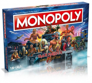 Iron Maiden - Iron Maiden Monopoly in der Gruppe MERCHANDISE / Merch / Hårdrock,Pop-Rock bei Bengans Skivbutik AB (5518544)