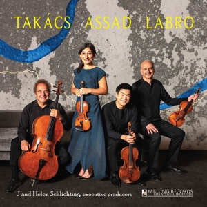 Takacs Quartet - Takacs Assad Labro in der Gruppe UNSERE TIPPS / Weihnachtsgeschenktipp CD bei Bengans Skivbutik AB (5519149)