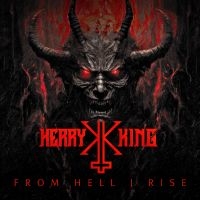 King Kerry - From Hell I Rise (Dark Red/Orange Marbled Vinyl) in der Gruppe UNSERE TIPPS / Weihnachtsgeschenktipp Vinyl bei Bengans Skivbutik AB (5519379)