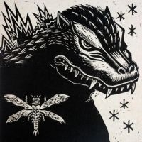 Oshima Michiru - Godzilla Vs. Megagurius Original Mo in der Gruppe UNSERE TIPPS / Freitagsveröffentlichungen / Fredag Den 23:e Februari 2024 bei Bengans Skivbutik AB (5519666)