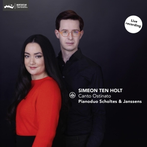 Scholtes & Janssen Piano Duo - Simeon Ten Holt: Canto Ostinato in der Gruppe UNSERE TIPPS / Weihnachtsgeschenktipp CD bei Bengans Skivbutik AB (5520578)