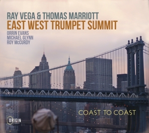 Ray Vega & Thomas Marriott - East West Trumpet Summit: Coast To Coast in der Gruppe Kommande produkter - 10 procent bei Bengans Skivbutik AB (5520711)