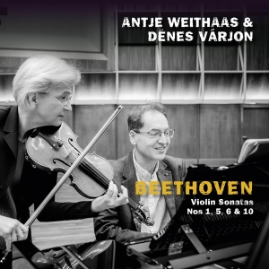 Antje Weithaas & Dénes Várjon - Beethoven, Violin Sonatas Nos 1, 5, 6 & 10 in der Gruppe UNSERE TIPPS / Weihnachtsgeschenktipp CD bei Bengans Skivbutik AB (5520847)