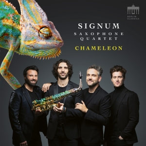 Signum Saxophone Quartet - Chameleon in der Gruppe UNSERE TIPPS / Weihnachtsgeschenktipp CD bei Bengans Skivbutik AB (5521294)