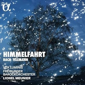 Vox Luminis Freiburger Barockorche - Bach & Telemann: Himmelfahrt in der Gruppe UNSERE TIPPS / Weihnachtsgeschenktipp CD bei Bengans Skivbutik AB (5521325)