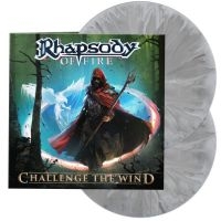 Rhapsody Of Fire - Challenge The Wind (2 Lp White Marb in der Gruppe VINYL / Hårdrock bei Bengans Skivbutik AB (5521826)