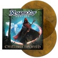 Rhapsody Of Fire - Challenge The Wind (2 Lp Orange/Bla in der Gruppe UNSERE TIPPS / Weihnachtsgeschenktipp Vinyl bei Bengans Skivbutik AB (5521827)