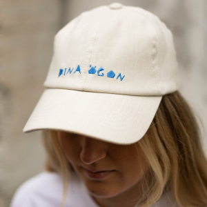 Dina Ögon - Cap -Blue Embroided Logo in der Gruppe MERCHANDISE / Merch / RnB-Soul bei Bengans Skivbutik AB (5522350)