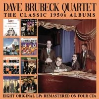 Dave Brubeck Quartet - Classic 1950S Albums The (4 Cd Box) in der Gruppe UNSERE TIPPS / Weihnachtsgeschenktipp CD bei Bengans Skivbutik AB (5522830)