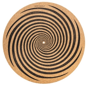 Vinylzubhör - Slipmat Spiral Cork in der Gruppe Vinylzubehör bei Bengans Skivbutik AB (5523351)