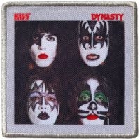 Kiss - Patch Dynasty (8,8 X 8,8 Cm) in der Gruppe MERCHANDISE / Accessoarer / Hårdrock bei Bengans Skivbutik AB (5523488)