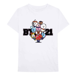 Bt21 - Dream Team Uni Wht    in der Gruppe MERCH / T-Shirt / Rockoff_Nya April24 bei Bengans Skivbutik AB (5530783r)