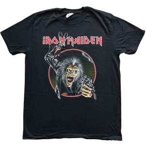 Iron Maiden - Eddie Hook Uni Bl    in der Gruppe MERCH / T-Shirt / Rockoff_Nya April24 bei Bengans Skivbutik AB (5532306r)