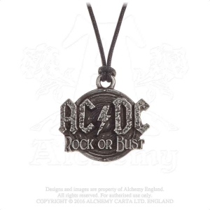 Ac/Dc - Rock Or Bust Pendant in der Gruppe MERCH / Minsishops-merch / Ac/Dc bei Bengans Skivbutik AB (5536861)