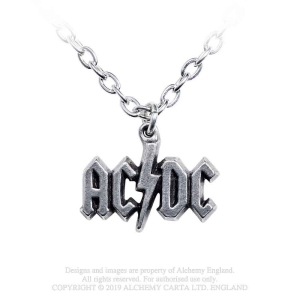 Ac/Dc - Logo Big Flash Pendant in der Gruppe MERCH / Minsishops-merch / Ac/Dc bei Bengans Skivbutik AB (5536862)