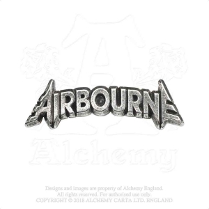 Airbourne - Lettering Logo Pin Badge in der Gruppe MERCHANDISE / Merch / Hårdrock bei Bengans Skivbutik AB (5536866)