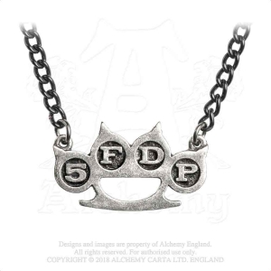 Five Finger Death Punch - Knuckle Duster Pendant in der Gruppe MERCHANDISE / Merch / Hårdrock bei Bengans Skivbutik AB (5536876)