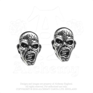 Iron Maiden - Piece Of Mind Eddie Earring in der Gruppe MERCHANDISE / Merch / Hårdrock bei Bengans Skivbutik AB (5536883)