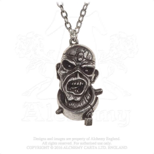 Iron Maiden - Piece Of Mind Eddie Pendant in der Gruppe MERCHANDISE / Merch / Hårdrock bei Bengans Skivbutik AB (5536885)