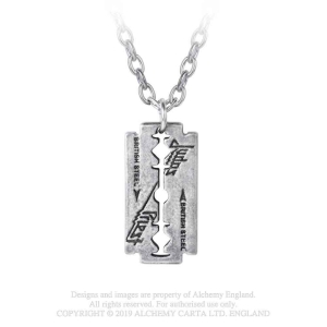 Judas Priest - Razor Blade Pendant in der Gruppe MERCHANDISE / Merch / Hårdrock bei Bengans Skivbutik AB (5536886)