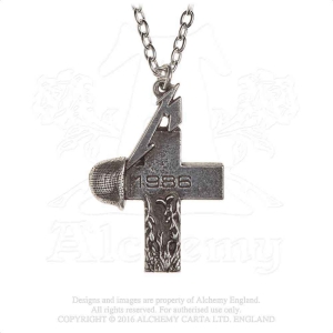 Metallica - Master Of Puppets 1986 Cross Pendant in der Gruppe MERCHANDISE / Merch / Hårdrock bei Bengans Skivbutik AB (5536895)