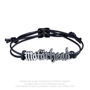 Motorhead - Logo Rope Bracelet in der Gruppe MERCHANDISE / Merch / Hårdrock bei Bengans Skivbutik AB (5536901)