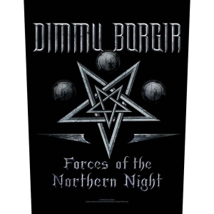 Dimmu Borgir - Forces Of The Northern Night Back Patch in der Gruppe MERCHANDISE / Merch / Hårdrock,Norsk Musik bei Bengans Skivbutik AB (5537838)