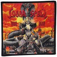 Cobra Spell - Patch 666 (9,5 X 9,5 Cm) in der Gruppe MERCHANDISE / Accessoarer / Hårdrock bei Bengans Skivbutik AB (5538888)