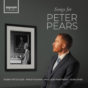 Robin Tritschler Philip Higham Ma - Songs For Peter Pears in der Gruppe UNSERE TIPPS / Freitagsveröffentlichungen / Fredag den 14:e Juni 2024 bei Bengans Skivbutik AB (5539992)