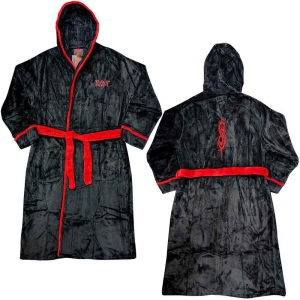 Slipknot - Logo & Tribal S Uni Bl Bath Robe:  in der Gruppe MERCHANDISE / Merch / Hårdrock bei Bengans Skivbutik AB (5540807r)