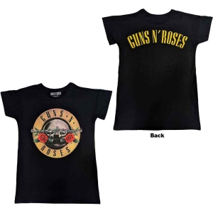 Guns N Roses - Classic Logo Lady Bl Nightdress: in der Gruppe MERCHANDISE / Merch / Hårdrock bei Bengans Skivbutik AB (5540909r)