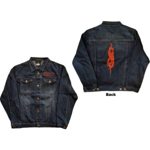 Slipknot - Tribal Logo Uni Denim Jacket:  in der Gruppe MERCHANDISE / Merch / Hårdrock bei Bengans Skivbutik AB (5541259r)