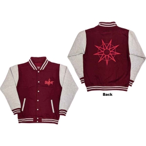 Slipknot - 9-Point Star Uni Maroon/Grey Vj:  in der Gruppe MERCHANDISE / Merch / Hårdrock bei Bengans Skivbutik AB (5541262r)