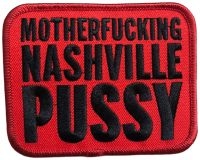 Nashville Pussy - Patch Mxfx Nxpx (7,2 X 9 Cm) in der Gruppe MERCHANDISE / Accessoarer / Hårdrock bei Bengans Skivbutik AB (5549659)