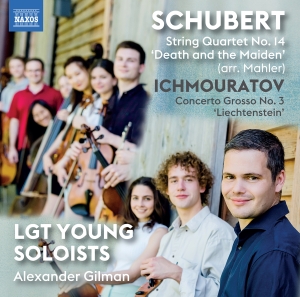 Lgt Young Soloists Alexander Gilma - Schubert & Ichmouratov: Works For S in der Gruppe UNSERE TIPPS / Freitagsveröffentlichungen / Fredag den 12:e Juli 2024 bei Bengans Skivbutik AB (5550343)