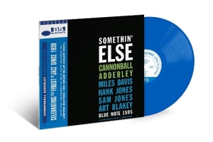 Cannonball Adderley - Somethin' Else (Limited Indie Blue Vinyl) in der Gruppe UNSERE TIPPS / Freitagsveröffentlichungen / Fredag den 12:e Juli 2024 bei Bengans Skivbutik AB (5551016)