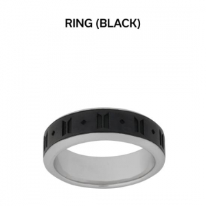 Bts - Monochrome Ring (BK_S) in der Gruppe MERCHANDISE / Merch / K-Pop bei Bengans Skivbutik AB (5557944)